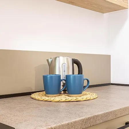 Deja Blue Triple, Parking, Kitchen And Balcony 102 - Drymades - Santorini Apartament *